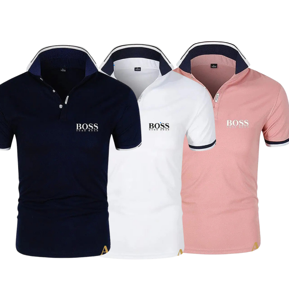 Kit chemise polo de luxe (achetez-en 1, obtenez-en 3 gratuites)
