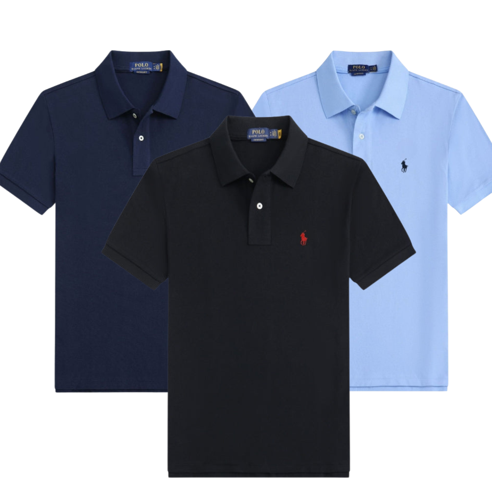 [Achetez-en 1, obtenez-en 3] Polo classique de luxe
