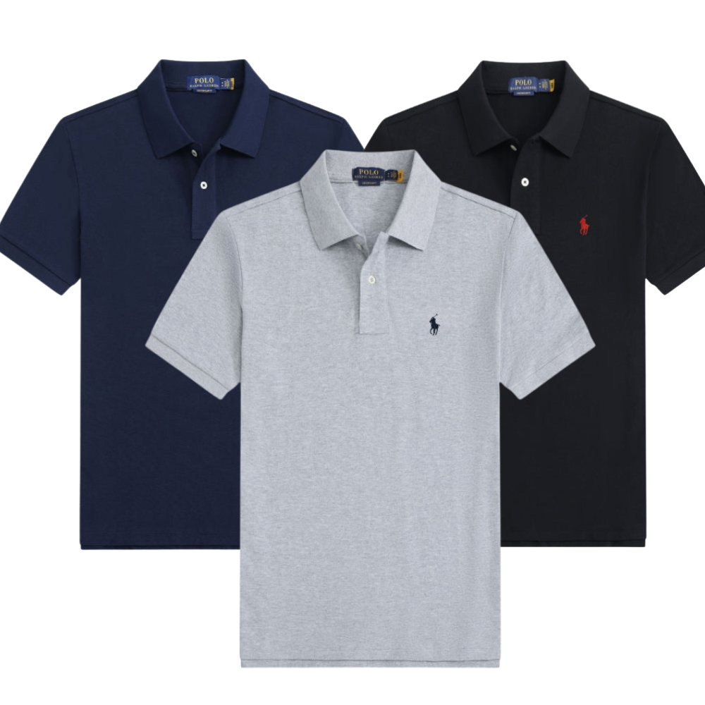 [Achetez-en 1, obtenez-en 3] Polo classique de luxe