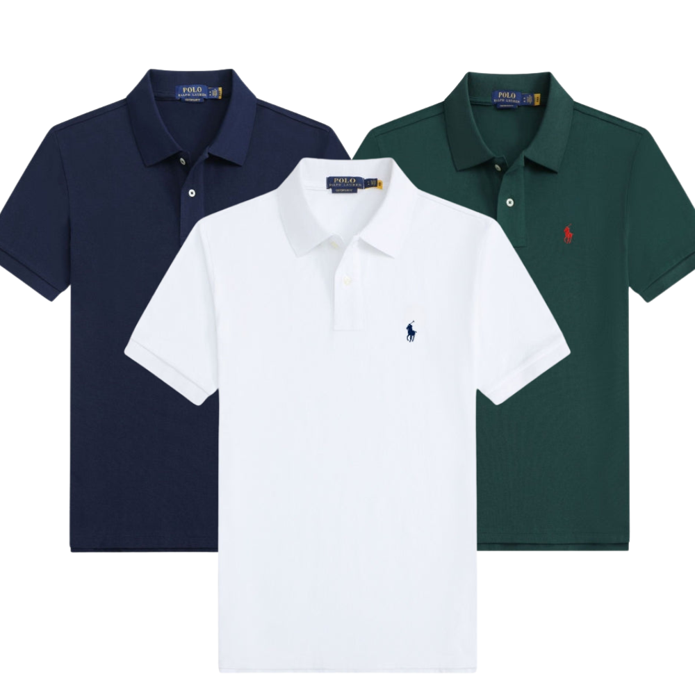 [Achetez-en 1, obtenez-en 3] Polo classique de luxe
